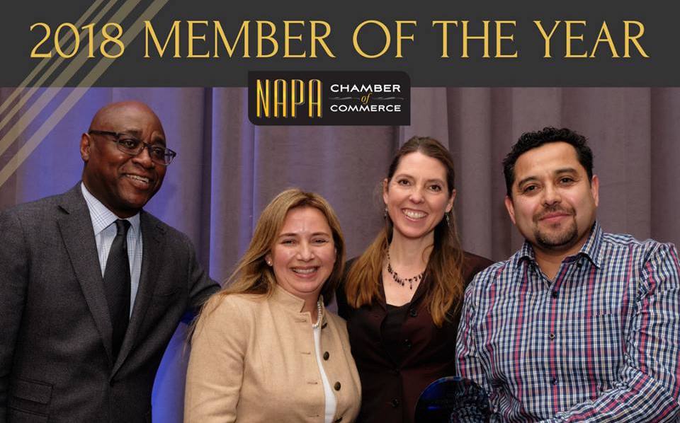 Napa Chamber of Commerce Member of the Year